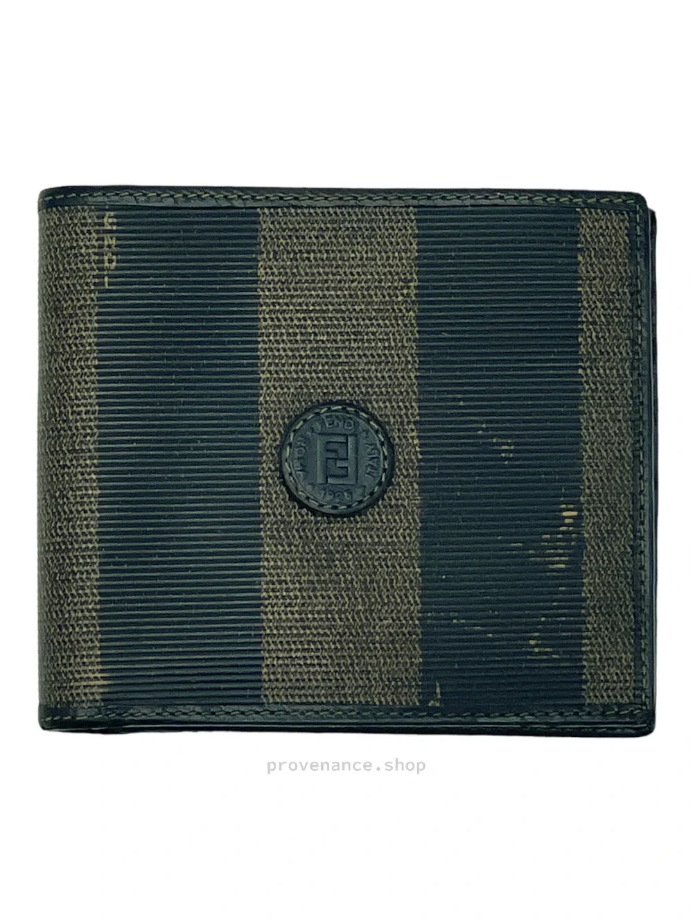 🔴 Fendi Bifold Wallet - FF Pequin